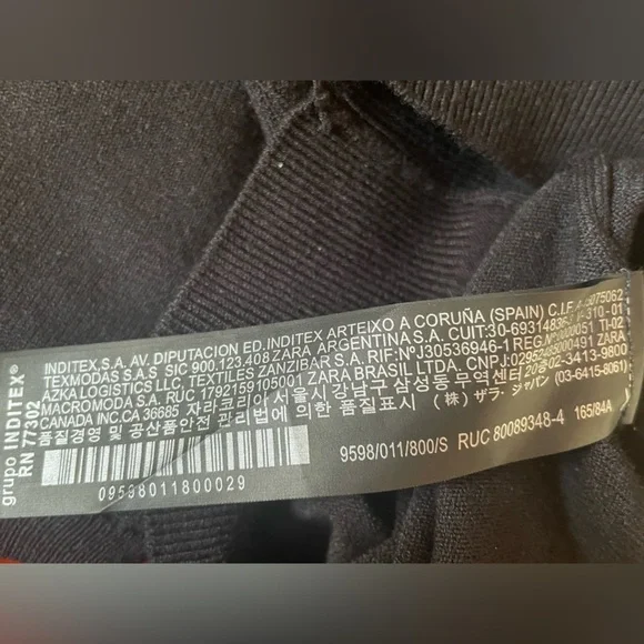 Zara knit top with sequins - Picture 7 of 7